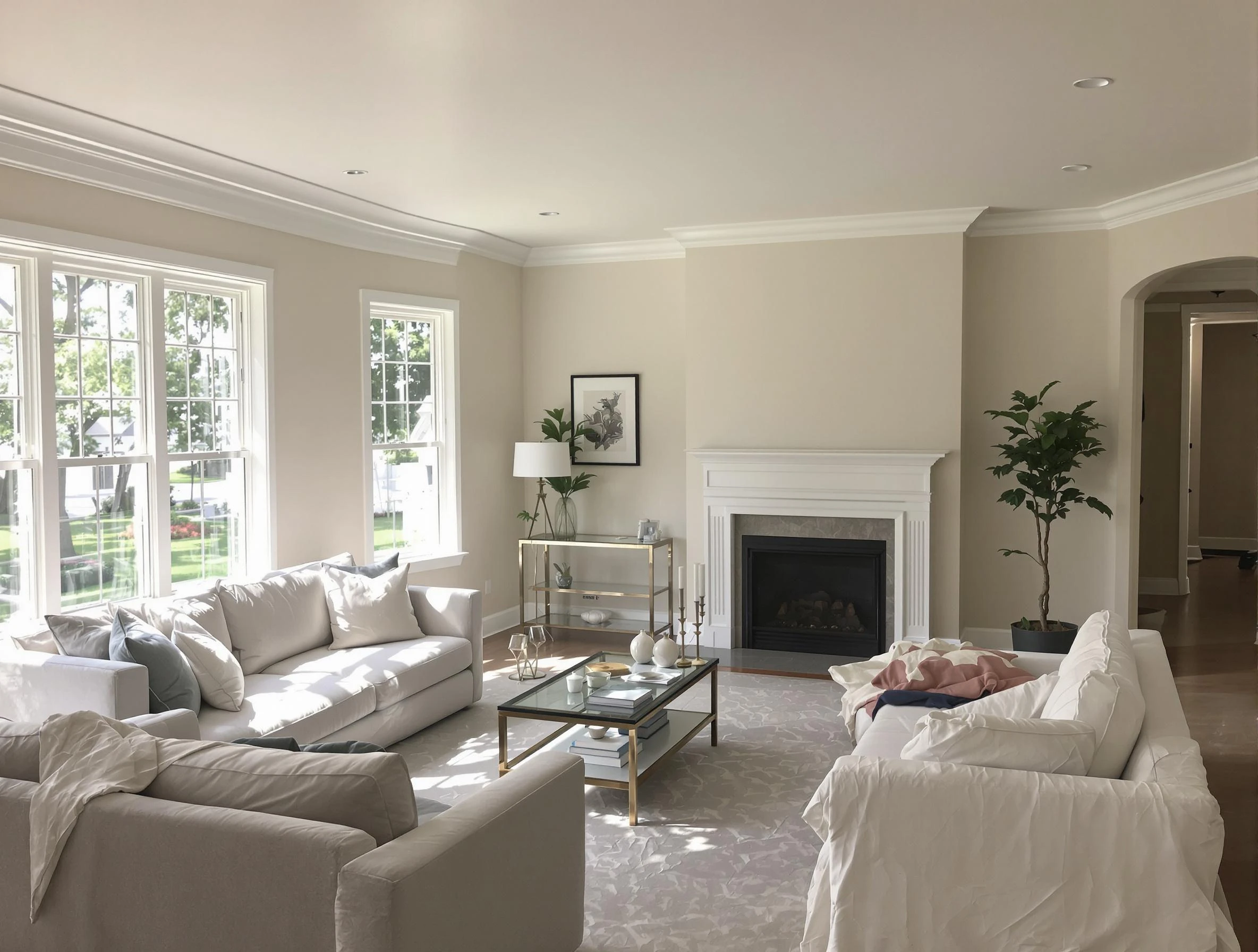 Interior painting by Berea House Painters experts in Berea, OH